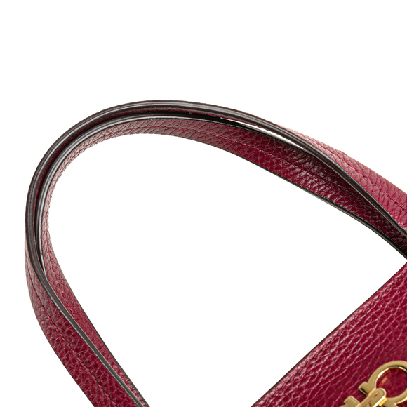 Pre-Loved Ferragamo Leather Gancini Tote - Picture 11 of 12